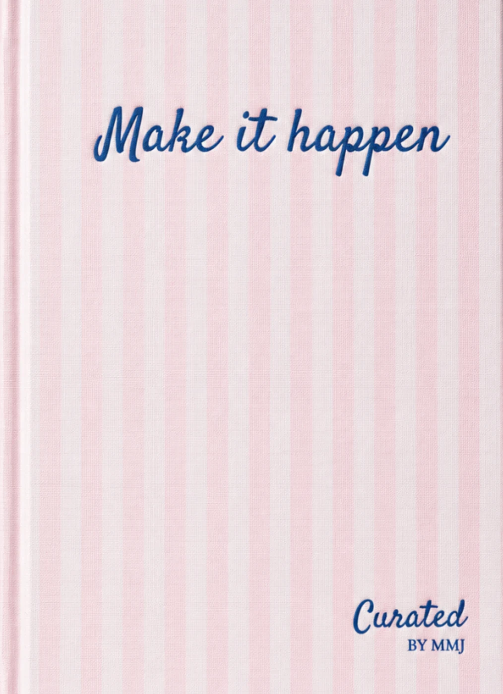 Curated by MMJ — Blush Pink hardcover notebook